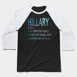 Hillary Baseball T-Shirt